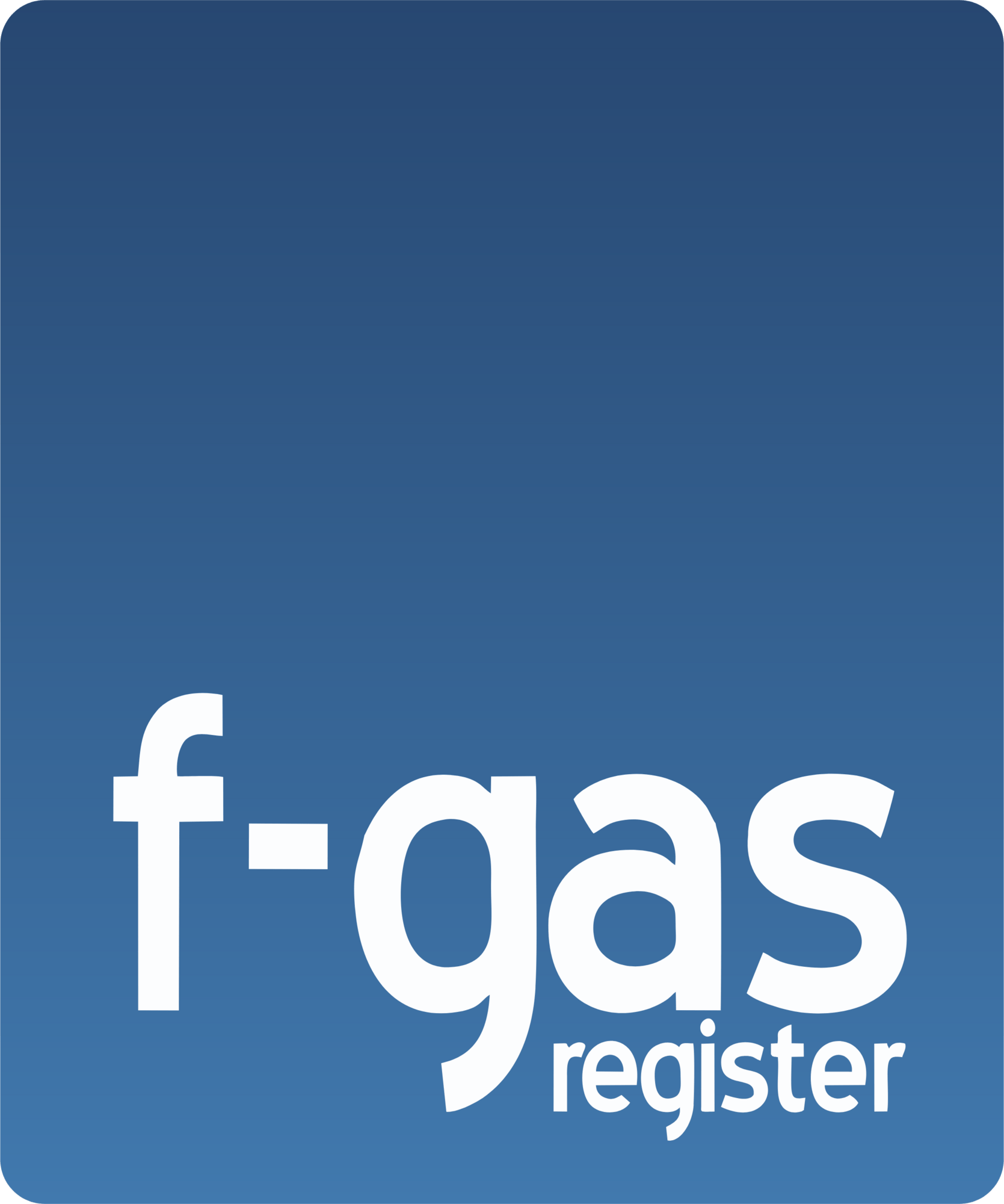 F-Gas Certified Commercial Refrigeration Engineers - Professional Qualification Badge