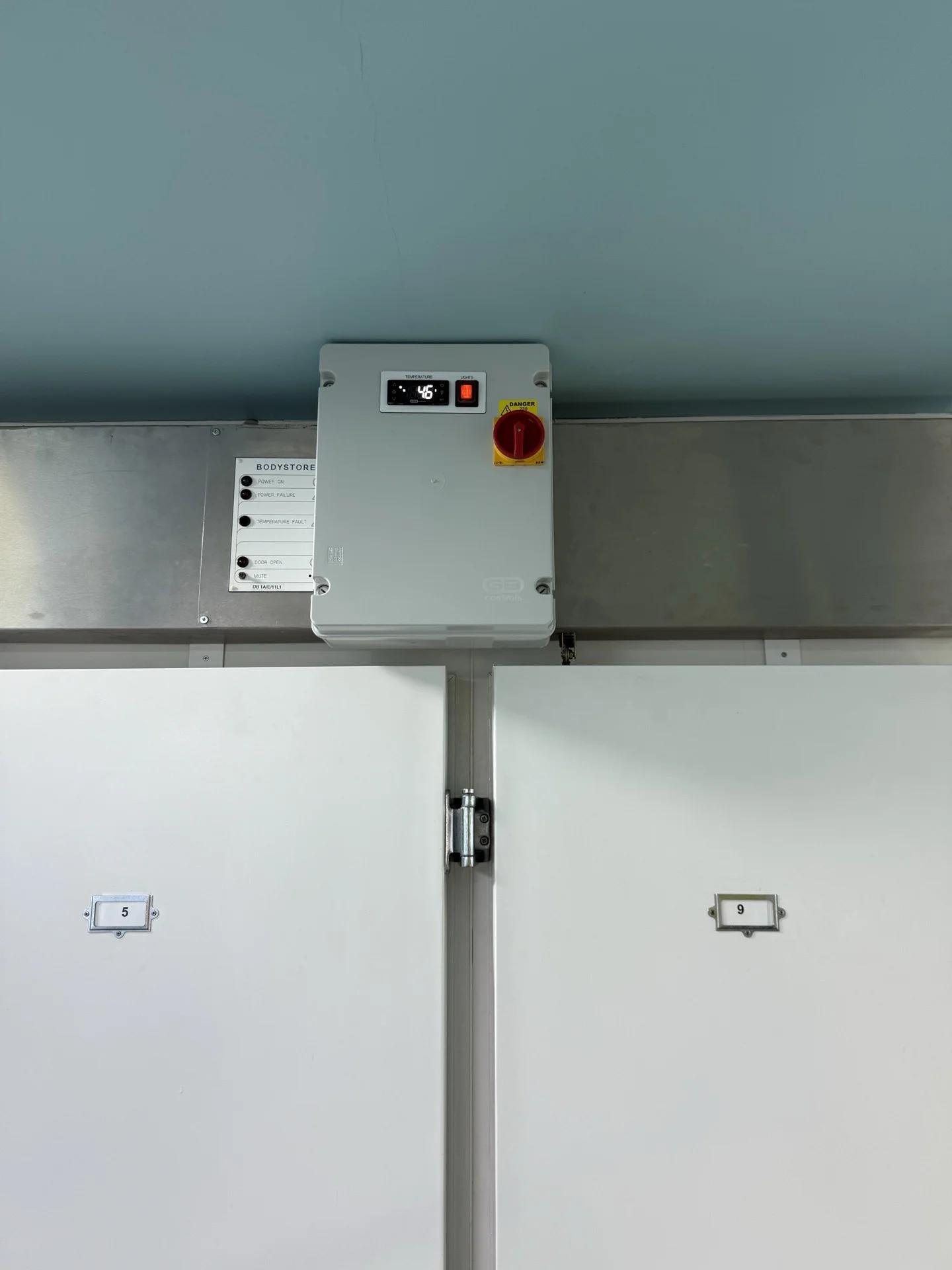 Power Supply and Control Panel Installation